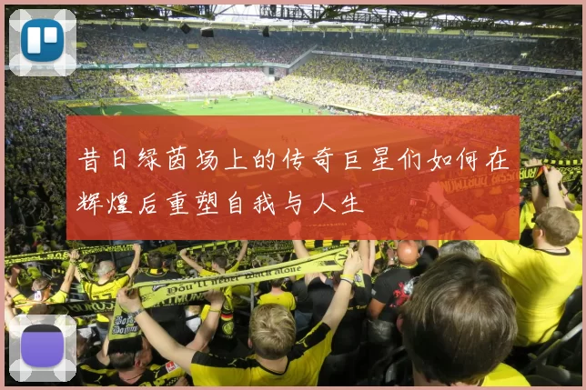 昔日绿茵场上的传奇巨星们如何在辉煌后重塑自我与人生