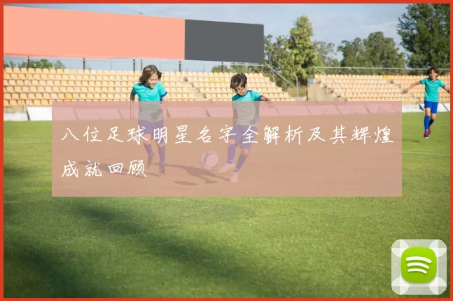八位足球明星名字全解析及其辉煌成就回顾